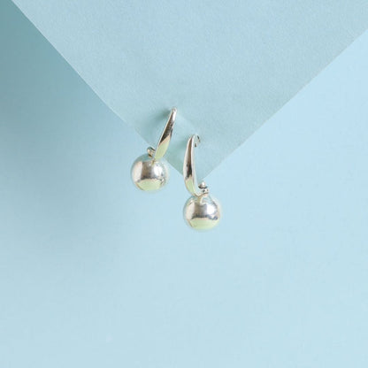 Simple Ball Earrings-1