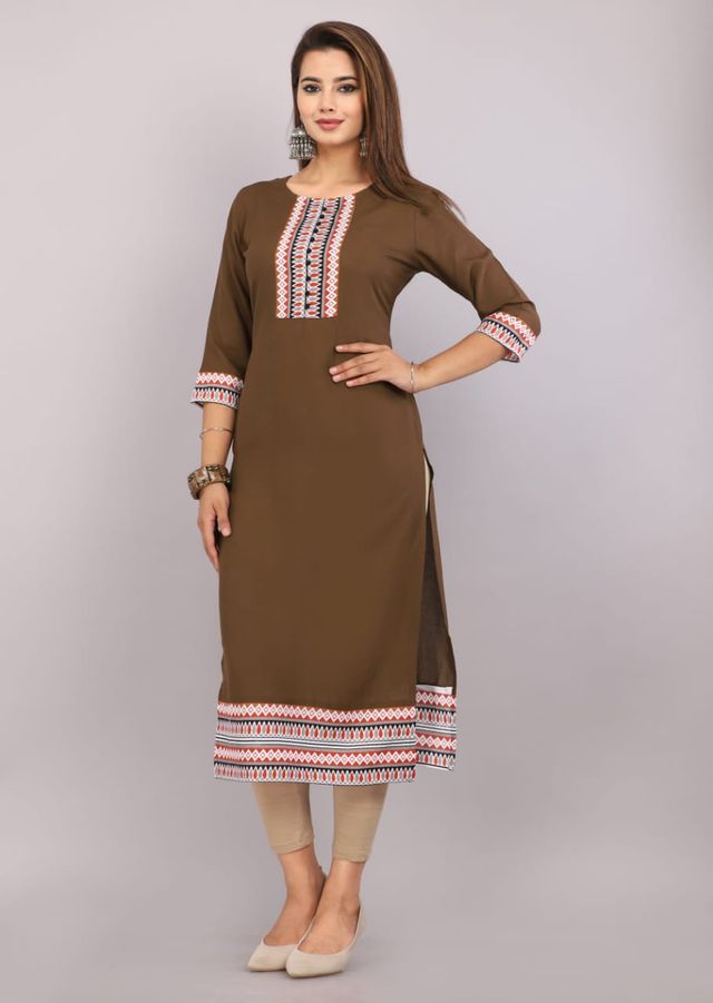 Women's Premium Printed Cotton Kurti | Soft, Stylish & Comfortable Daily Wear