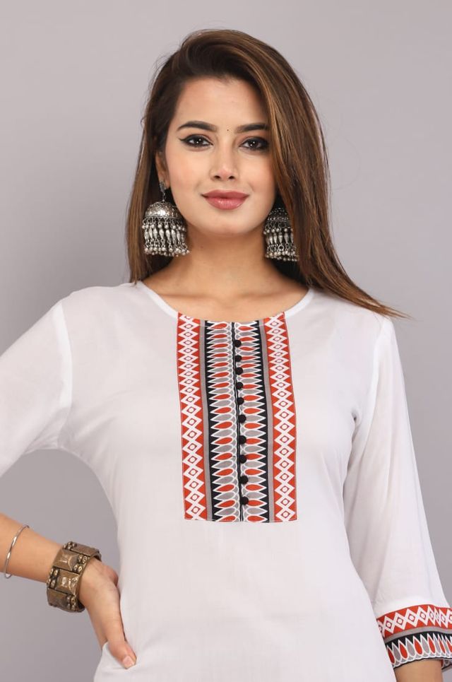 Women's Designer Printed Kurti | Elegant Ethnic Wear | Soft & Comfortable Daily Wear